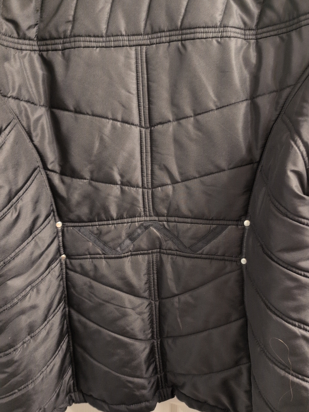 Women's Black Quilted Puffer Coat - Lightweight Insulated Jacket